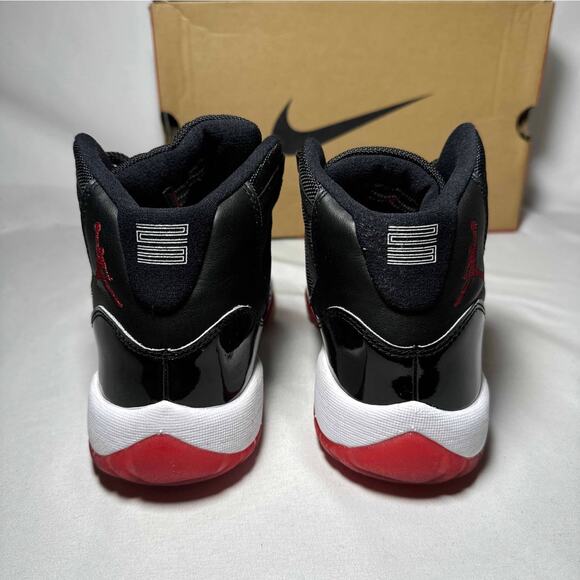 Size 6 - Nike Air Jordan 11 Retro GS Bred 2019 Men's Shoes Ships Now - Picture 5 of 10